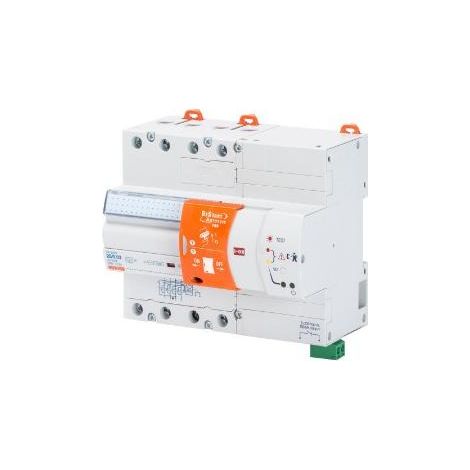 RESTART CON AUTOTEST PRO - ACCOPPIATO CON DIFFERENZIALE PURO - 4 POLI - 25 A TIPO A[IR] Idn=0,03 A 400 V - 7 MODULI EN 50022 - GEWISS GW90921 (1/2)