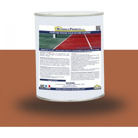 Peinture résine pour bitume enrobé - 12 Kg Tuile - MATPRO