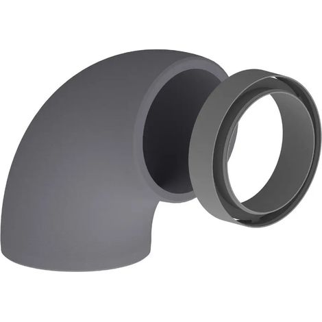 Kermi x-well Codo EPS incl. manguito NW160/15, 90 grados, Y2301160007K