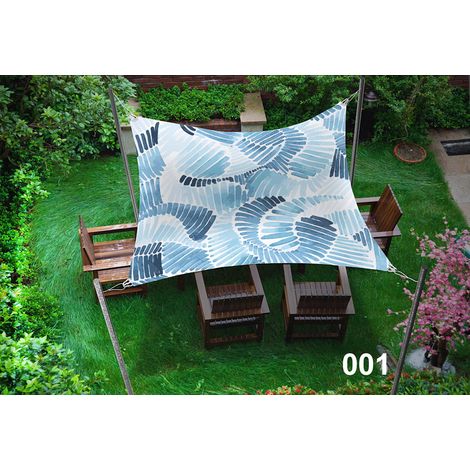 Voile graphique étanche 3x4,5 (1/5)