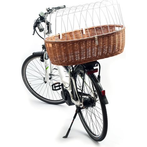 Aumüller Fahrrad-Transportkorb für Hunde, L: 72 cm - Gepäckträgermontage (1/2)