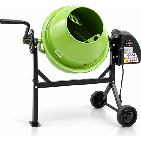 TRUTZHOLM Garten- & DIY-Mischer 70 L – für Erde, Kompost, Pflanzsubstrat, Beton & Mörtel (1/5)