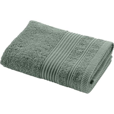 Serviette de toilette 50 x 90 cm Tendresse vert cèdre