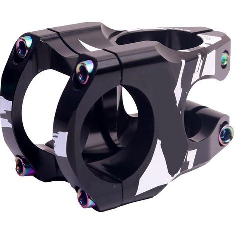 Potence de vélo de montagne en alliage d'aluminium - Guidon court pour vélos équilibrés - Accessoires de cyclisme courts (1/5)