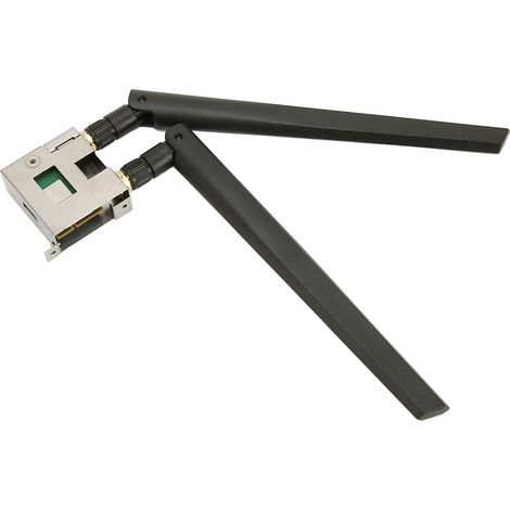 Carte réseau M.2 WIFI GO AX201 M.2 KEY E CNVio 2 BT5.1 Adaptateur sans fil triple bande pour bureau et entreprise (1/5)