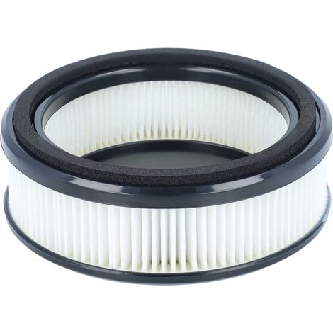 vhbw Filtro reemplaza Nilfisk 128389457 para aspiradora - filtro Hepa negro blanco (1/5)
