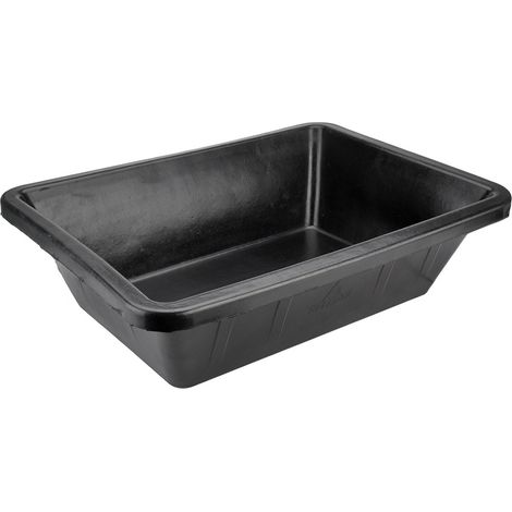 Tiroir 40 L De Caoutchouc Noir Résistant. ø685x505x190mm (1/2)
