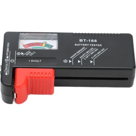 Testeur de capacité de batterie Pointer BT168, testeur de batterie portable pour piles 1,5 V et 9 V (1/5)