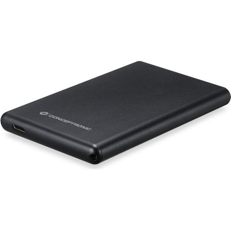 Conceptronic HDE02B Boîtier de disques de stockage Boîtier HDD Noir 2.5"