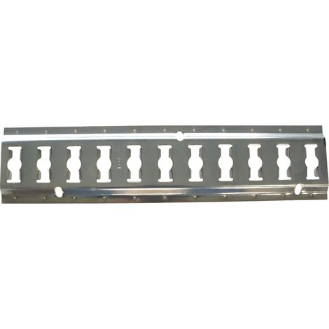 Mw Tools – Rail de guidage en acier plat/rond 3m – Profil H130x3mm – Pour maintien de sangles PBLSJ – BARAIL3MPR (1/5)
