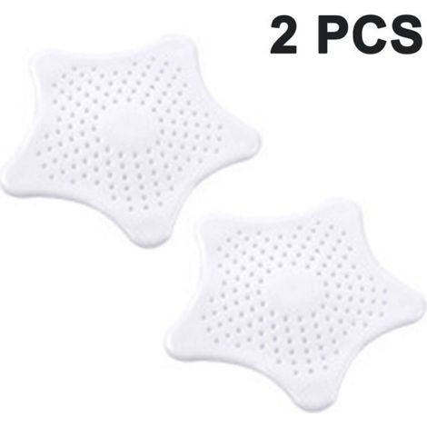 Lot de 2 bouchons de vidange en silicone pour évier de cuisine, salle de bain, douche, évier, couvercle de vidange, piège à (1/5)