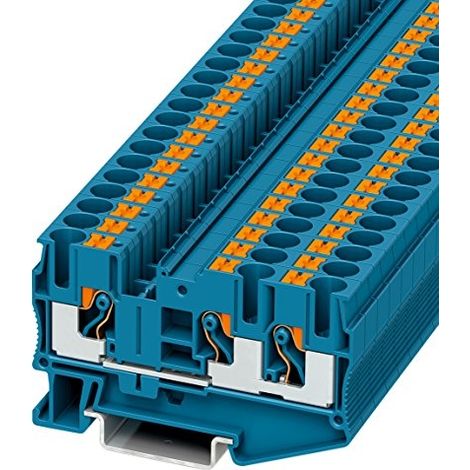 Phoenix Contact Durchgangsklemme 0,5-10qmm, AWG 20-8 PT 6-TWIN BU