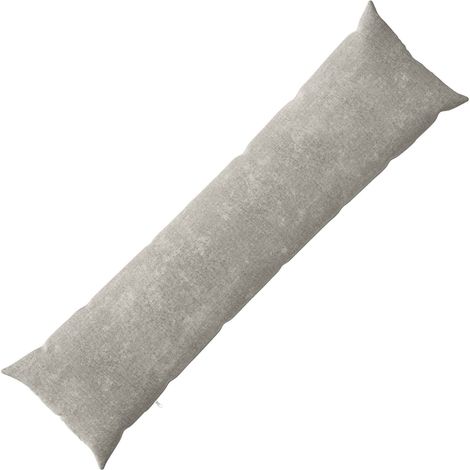 Housse de coussin HEERLEN Gris clair 40 x 145 cm Tissu Chenille vidaXL (1/5)