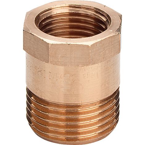 Viega Übergangsnippel, G 11/4, Rp 1 Rotguss oder Siliziumbronze Modell 3244, 446758 (1/3)