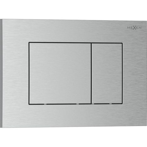 Mexen Tex 02 Spültaste, gebürstetes Nickel - 6102-10 (1/2)