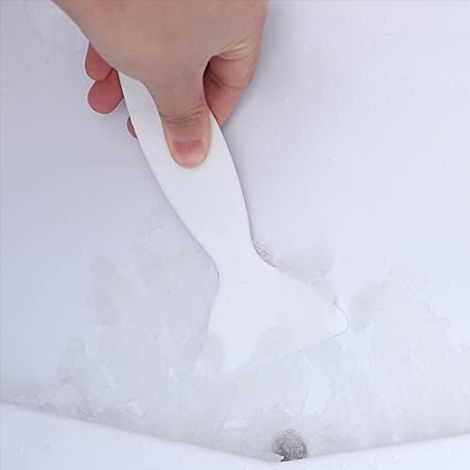 2 Accessoires Réfrigérateur Grattoir Dégivrage Cuillère en plastique dur Outils Réfrigérateur Grattoir Congélateur Durable Briseur de Glace Nettoyage (1/4)