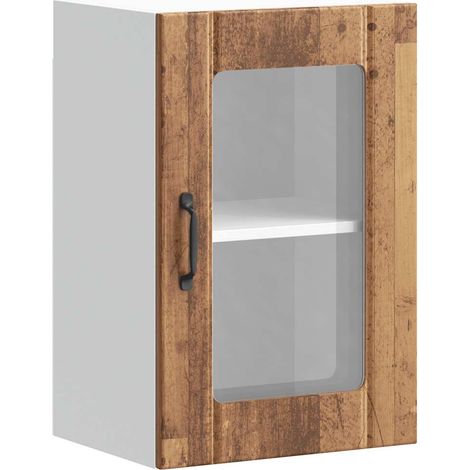 Maison Exclusive - Armario pared cocina puerta de cristal Lucca m (1/5)