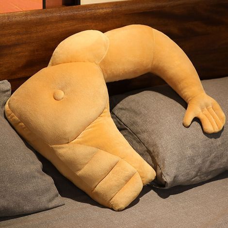 Kreatives und außergewöhnliches Freundkissen, Armkissen in Form eines muskulösen Mannes, Freundkissen, Geburtstagsgeschenk, Geschenk für Linkshänder, 30 x 45 cm (1/5)