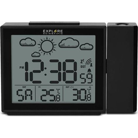 Oregon Scientific RPW3009 Reloj despertador digital Negro