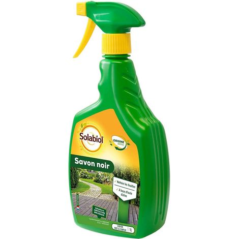 Savon noir polyvalent SOLABIOL, pour tous végétaux, 1L (1/10)