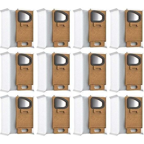 12 Pcs Pour Xiaomi Roborock H6 H7 Robot Aspirateur Sac À Poussière
