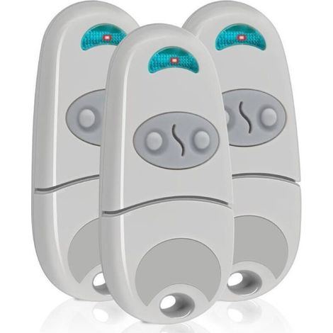 telecomandi per cancelli, telecomando per porta da garage a 433,92 MHz per C@ME, telecomando per porta da garage compatibile con 433,92 MHz NA, EE, EV, 2 canali (solo C@me) (1/5)