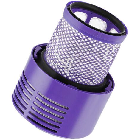 Filtre Dyson v10 sv12 1 filtre Dyson Fylter v10 lavable et réutilisable Le filtre Dyson repousse efficacement les particules fines, la poussière flottante, le pollen et les bactéries (1/5)