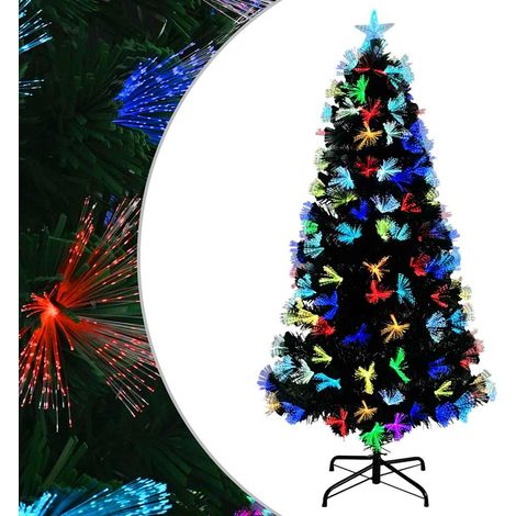Árbol de Navidad artificial con 120 LED Verde 120 cm PVC vidaXL