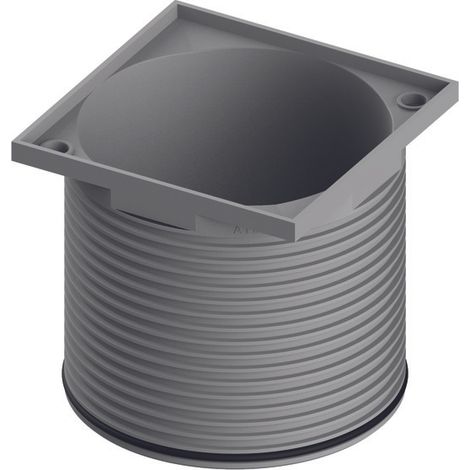 TECEdrainpoint S cadre de grille, plastique, 100x100mm, sans