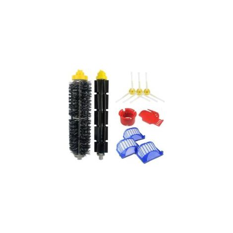 Accesorios compatibles para aspiradoras iRobot Roomba Series 600 610 614 620 625 630 635 640 645 650 655 660 665 670 671 680 690 691 (16 piezas) - Crezuo (1/4)