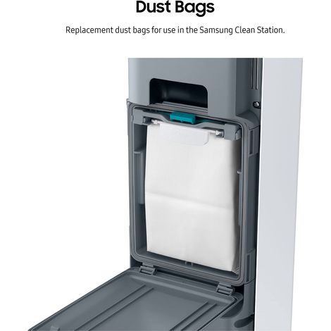 Convient pour 5 sacs d'aspirateur Samsung VCA-ADB90/XAA, sacs à poussière jetables non tissés, consommables (1/3)