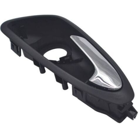 Conducteur Poignée pour Seat Ibiza 6J 6J1837113A ZEALfix Chromée Poignée de Porte Intérieure de Voiture Avant Gauche pour Ibiza 2009-2017 (1/5)
