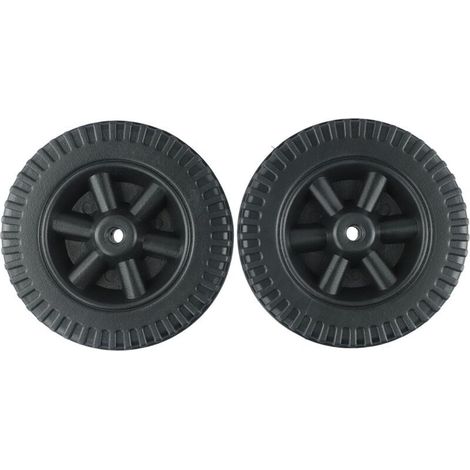 Set mit 2 Ersatzrädern für Gasgrills und andere Marken, 150 cm (schwarz) (1/5)