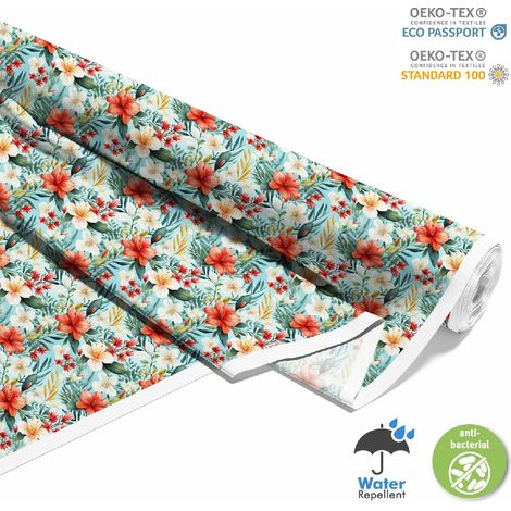 TESSUTI DECORATIVI PER ESTERNI OXFORD - motivo estivo  DX9160 (1/5)