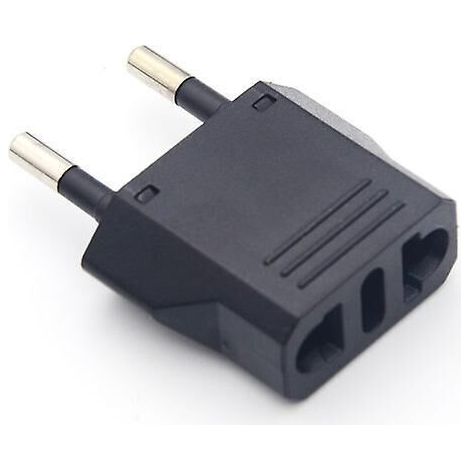 Adaptateur secteur 3 en 1 USA vers France pour appareils (1/4)