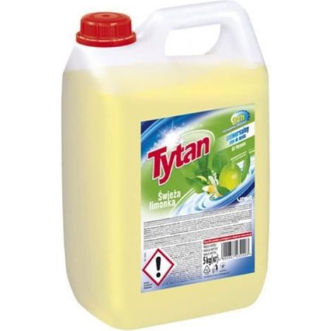 Liquide De Lavage Universel - Concentré 5 kg - Parfum Citron Vert Frais - Pour Sols Carrelage Éviers Lavabos Poêles - 1 Unité