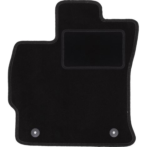 Alfombrilla de conductor negra para Toyota Prius III Plus hatchback (2011-2015) (1/5)