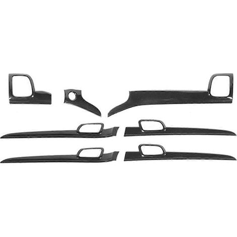 Compatible avec les garnitures de poignées intérieures de panneau de console centrale des véhicules Jeep Grand Cherokee 2011-2020.