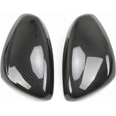 paio di calotte per specchietti retrovisori per auto per Peugeot 208 2008 2014-2018, copri specchietto laterale di ricambio per accessori auto sinistro e destro, aspetto fibra di carbonio (1/3)