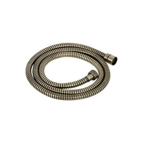 Flexible laiton double agrafage 150 cm vieux laiton