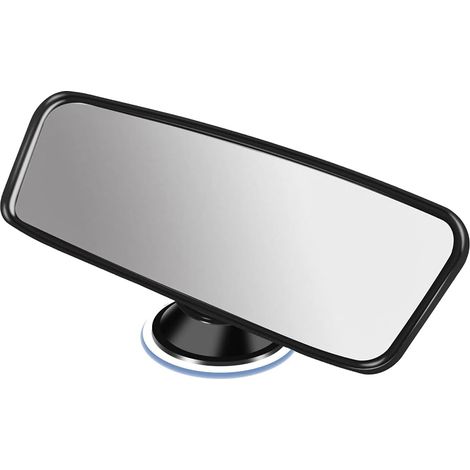 Rétroviseur Voiture,Rétroviseur Avec Ventouse,Universel Rétroviseur Interieur Grand Angle Pour Voiture,Aucune Colle Nécessaire,Aucun Dommage Au Verre,Retroviseur Interieur à Ventouse (1/5)