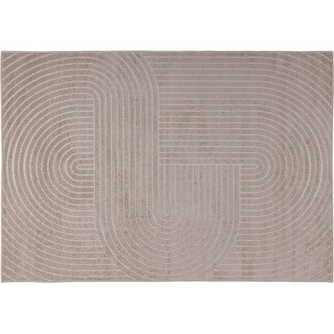 Tapis de surface PALMERAS Beige 280 x 200 cm Polyester