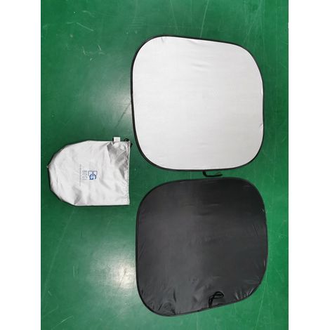 Sonnenschutzblenden für die Windschutzscheibe (2er-Pack) – Polyester-Sonnenschutz mit silberner UV-Beschichtung (1/3)