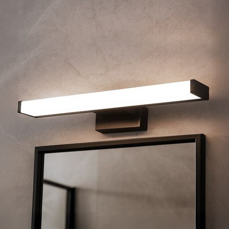 Lámpara de pared Mirore negra de 5W y 30cm (1/5)