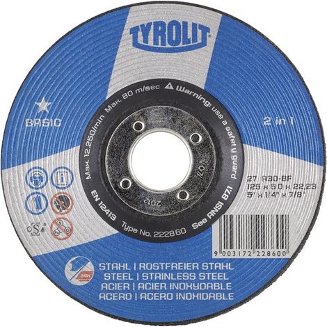 (25 u.) DISCO C H METAL/INOX
