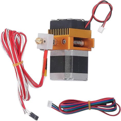 Kit Extrudeur MK8 en alliage d'aluminium, chauffage rapide 40W 12V pour imprimante 3D Prusa I3, pièce de rechange compatible, précision élevée (1/5)