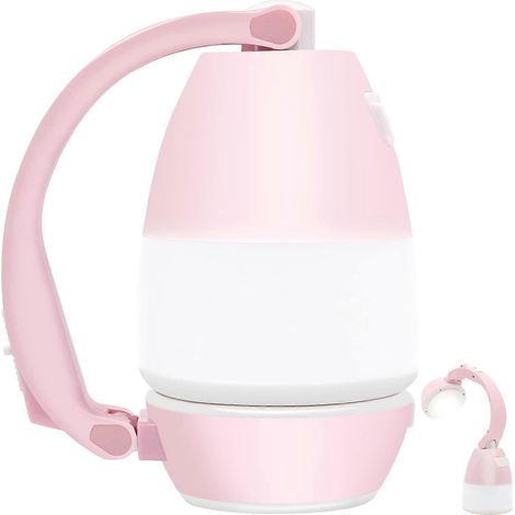 Lanterne de camping LED 3 en 1 avec lampe torche portable et lampe de table, 5 modes d'éclairage rechargeable pour tente (1/5)