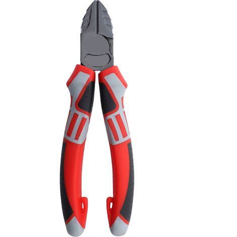 Coupe-fil multifonctionnel de qualité industrielle, pince à bec pointu, pince diagonale, tête de pince épaissie, acier au chrome vanadium décentré (1/3)