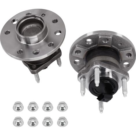 Ensemble de roulements de moyeu de roue, matériau de haute qualité, 5 trous de jante, installation sur essieu arrière, compatibilité Opel, OEM 01604316 (1/5)