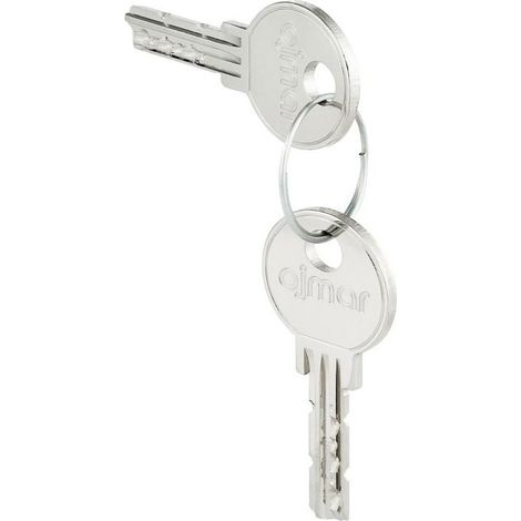 Cylindre interchangeable ojmar - Accessoires interchangeable : Clé passe partout - OJMAR
